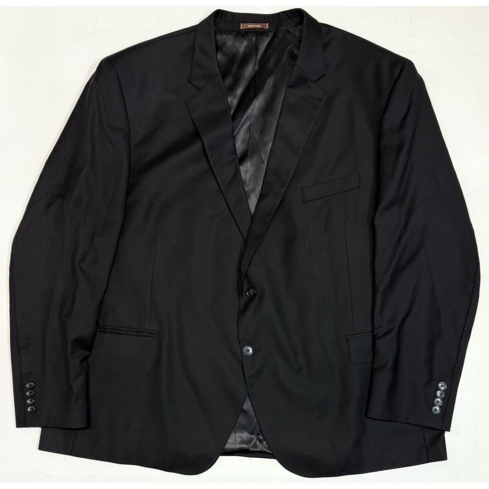 Peter Millar Men's Black Single-Breasted Suit Jacket